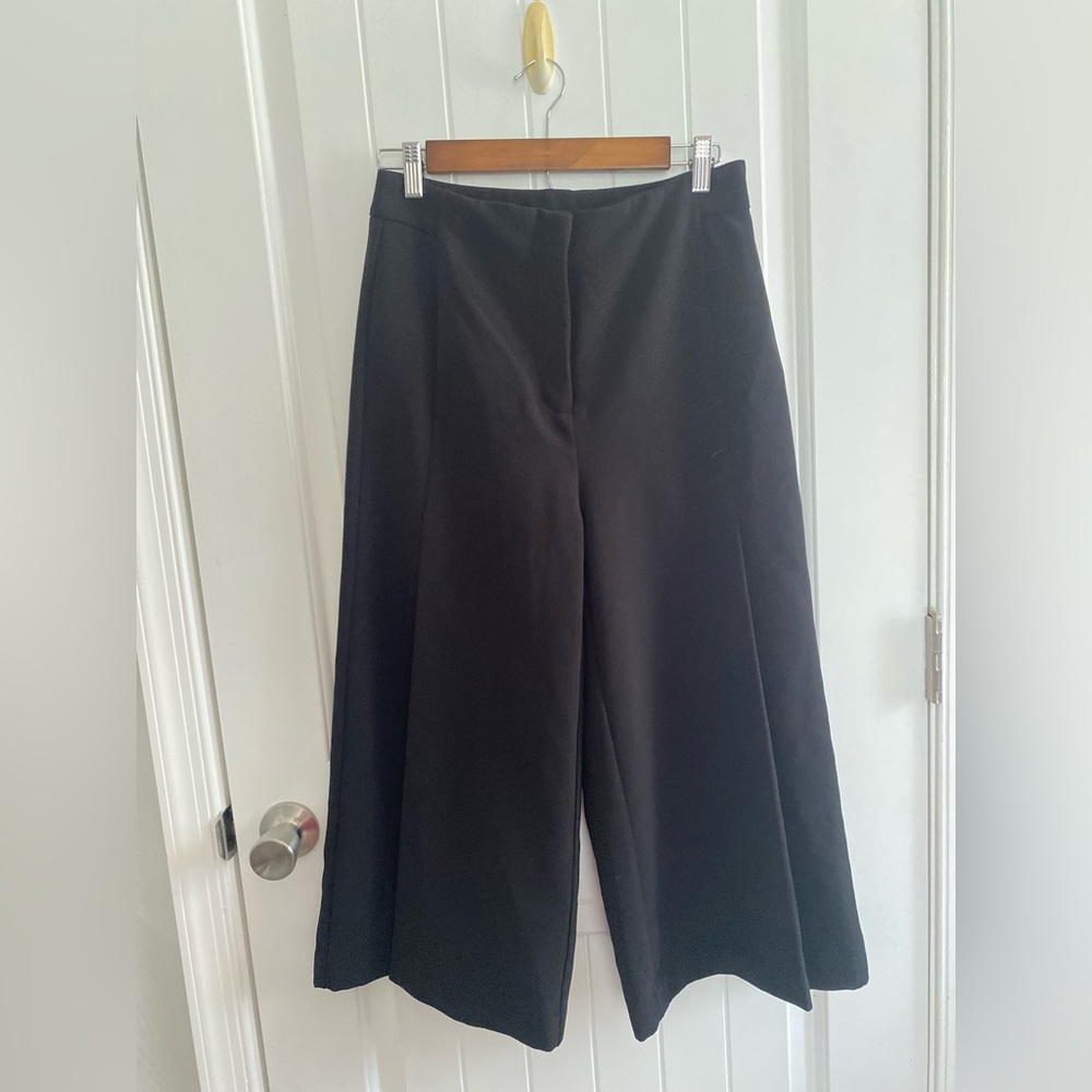 Elegant Black Wide-Leg Pants